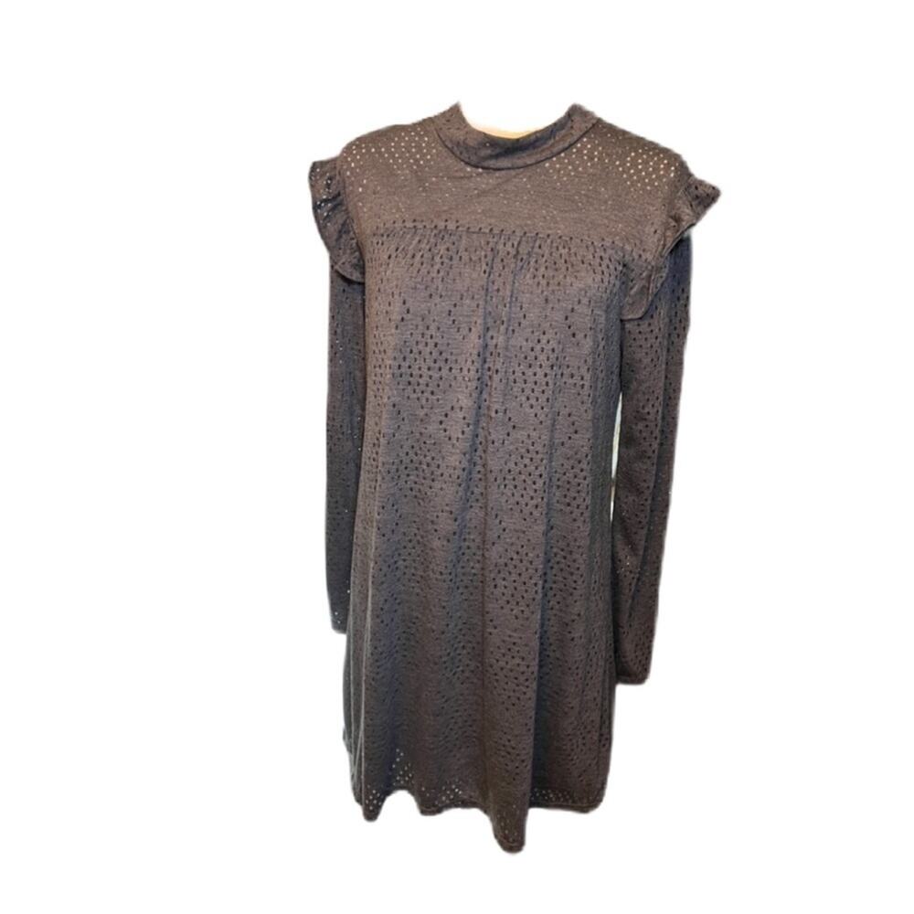 BCBGeneration‎ Gray Longsleeve Dress Size L